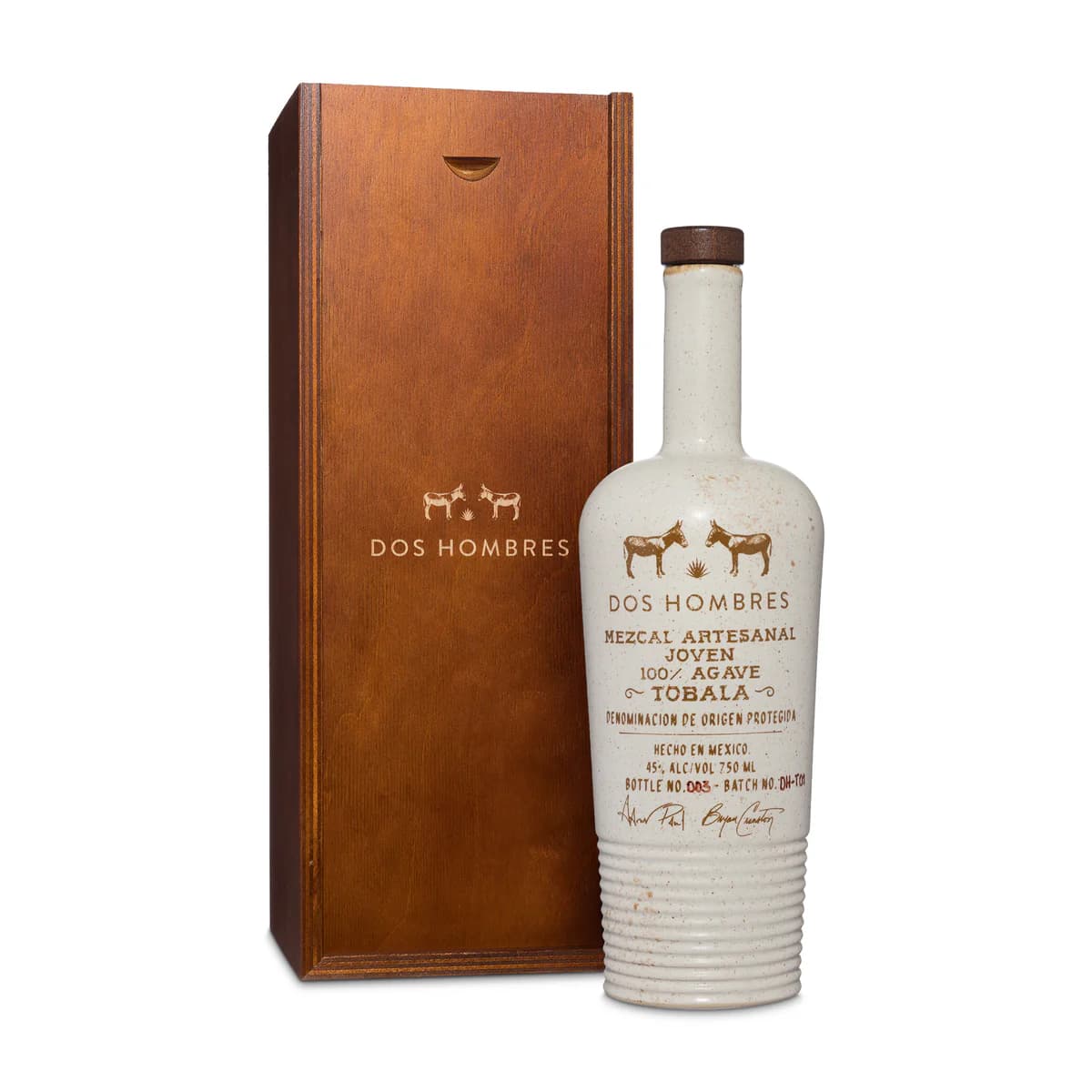 Dos Hombres Mezcal Review — 3.5/5 — $45 (Espadín) / $60 (Tobalá)
